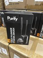 Partij 2-in-1 Toiletborstels met Ontstopper - Nieuw in doos, Ophalen, Overige typen