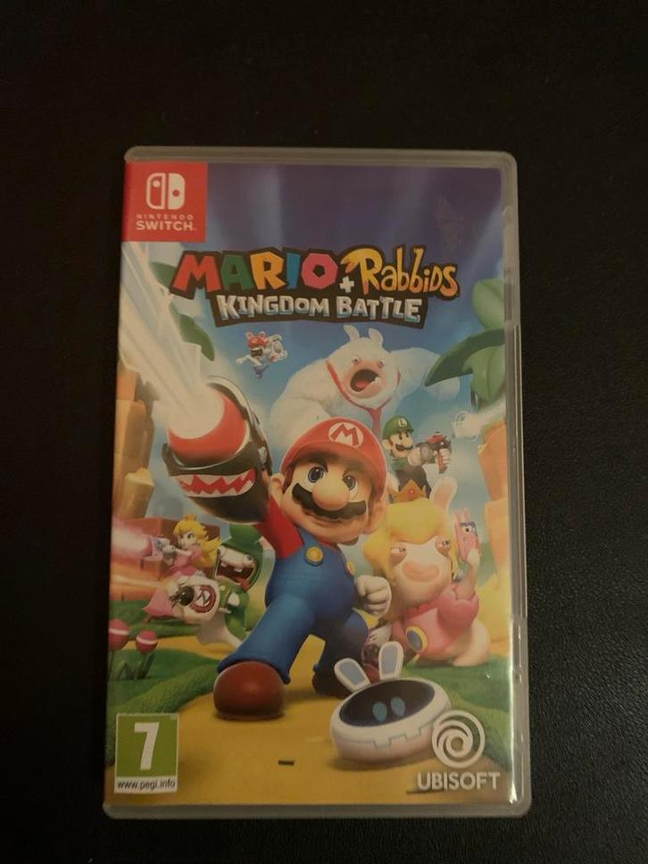 Mario + Rabbids Kingdom Battle - Nintendo Switch, Spelcomputers en Games, Games | Nintendo Switch, Zo goed als nieuw, Strategie en Constructie