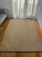 Zandkleurig Vloerkleed van wol - Zo goed als nieuw, Ophalen, Beige, 150 tot 200 cm, 200 cm of meer