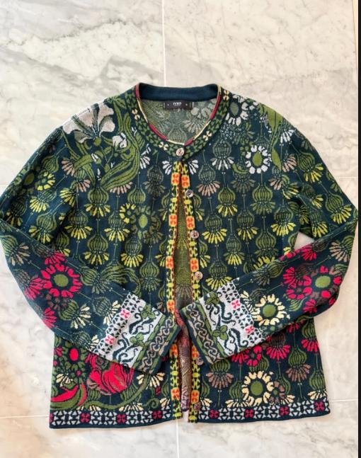 vest Ivko, Zo goed als nieuw, Maat 36 (S), Groen, Ivko