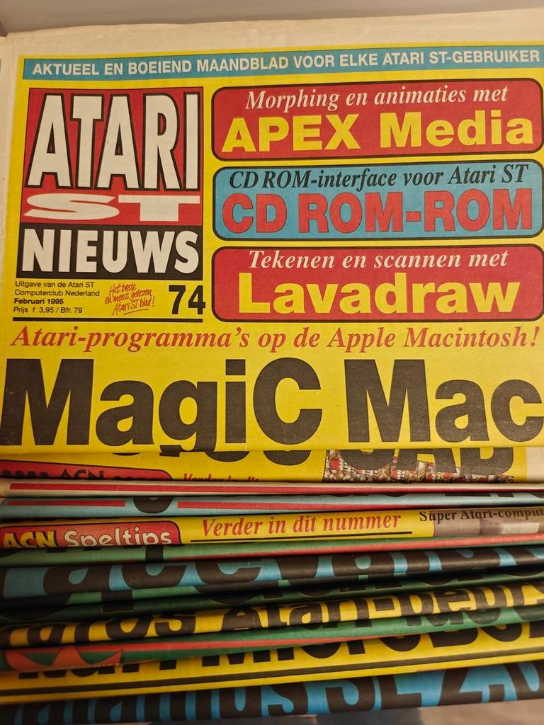 Atari ST Nieuws (59 stuks), Computers en Software, Vintage Computers, Ophalen