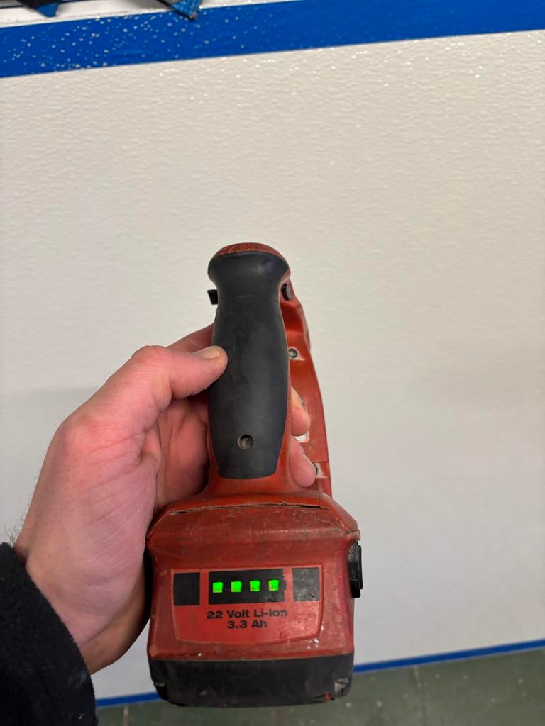 Hilti TE 4-A22 Boormachine inclusief accu, Doe-het-zelf en Verbouw, Gereedschap | Boormachines, Ophalen of Verzenden, Gebruikt