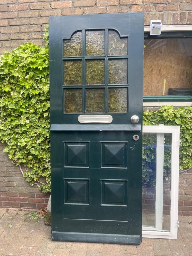 Gratis voordeur afhalen, Doe-het-zelf en Verbouw, Deuren en Horren, Ophalen, Gebruikt, 80 tot 100 cm, Buitendeur
