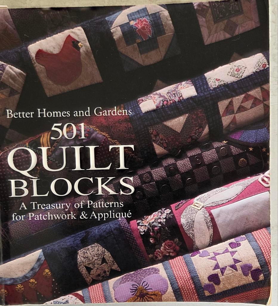 Quilt Boek: 501 Quilt Blocks -, Ophalen, Overige thema's, Meerkleurig, Zo goed als nieuw