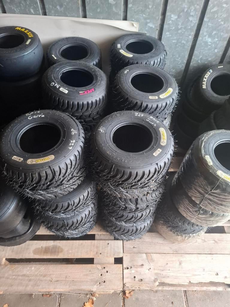 Regenbanden nieuwe  komet geel, Ophalen of Verzenden, Gebruikt, Onderdelen Kart