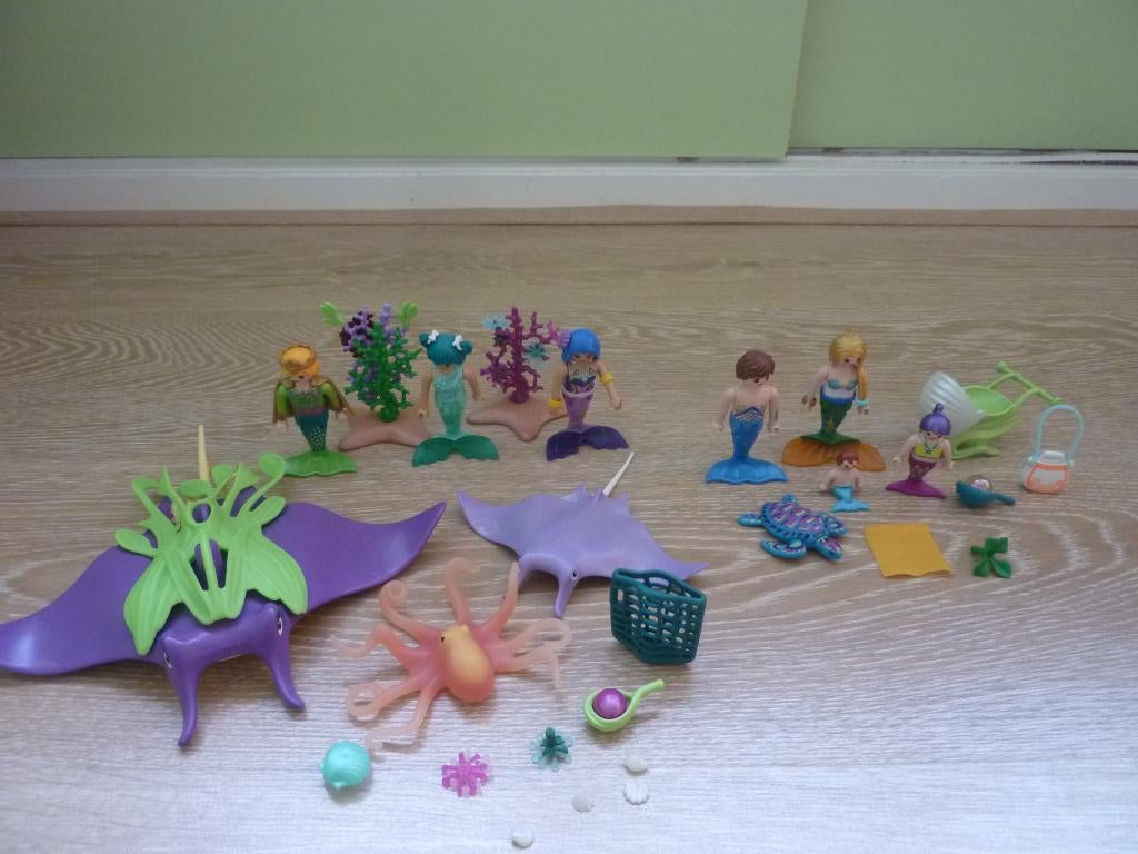 playmobil zeemeerminnen 70100 parelvissers 70099, Ophalen of Verzenden