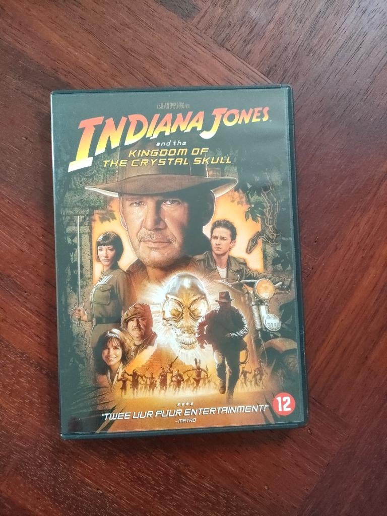 Indiana Jones DVD, Vanaf 12 jaar, Ophalen, Zo goed als nieuw