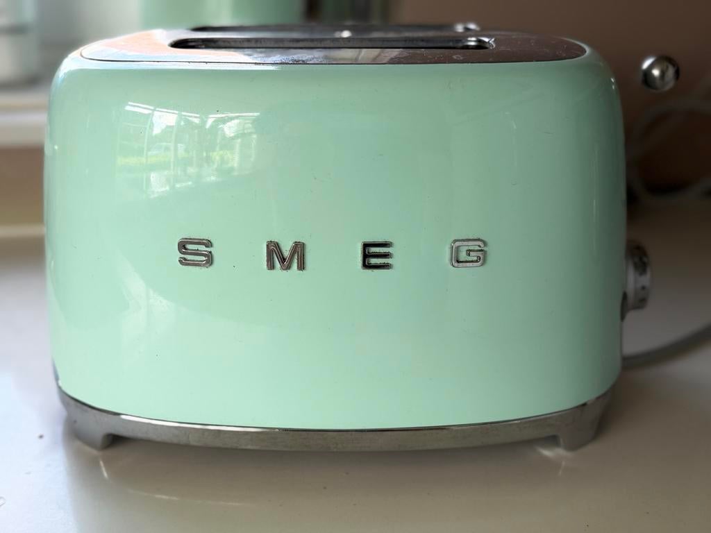 Smeg broodrooster - Mintgroen, Witgoed en Apparatuur, Ophalen, Gebruikt