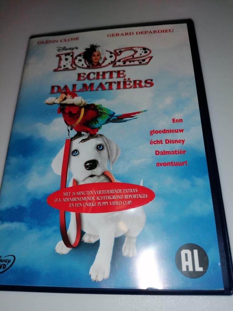 102 Echte Dalmatiërs DVD - Disney Avontuur, Avontuur, Gebruikt, Alle leeftijden, Ophalen of Verzenden