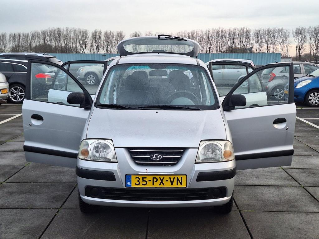 Hyundai Atos €1450,-1.1i Active Prime 89.000 Kms Apk 2026, Auto's, Hyundai, Voorwielaandrijving, Stof, Gebruikt, 31 €/maand