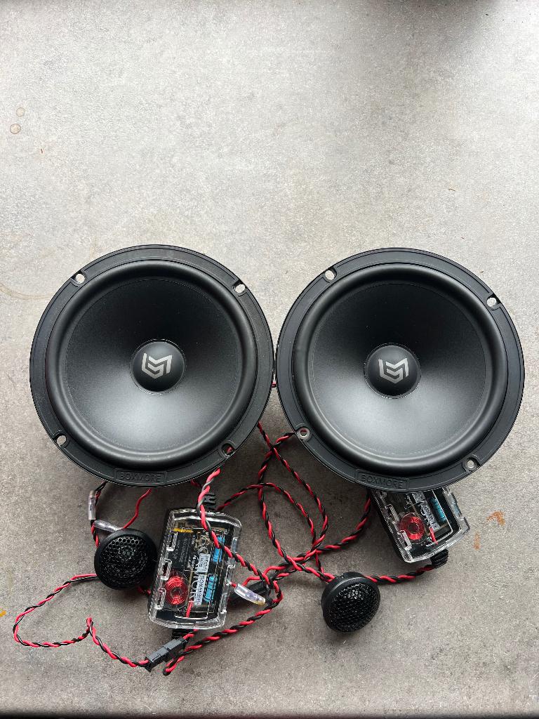Boxmore LXE W165 S3.1 autospeakers, Ophalen of Verzenden, Zo goed als nieuw
