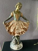 Brocante Frans Beeld, Verzamelen, Beelden en Beeldjes, Ophalen, Gebruikt, Mens