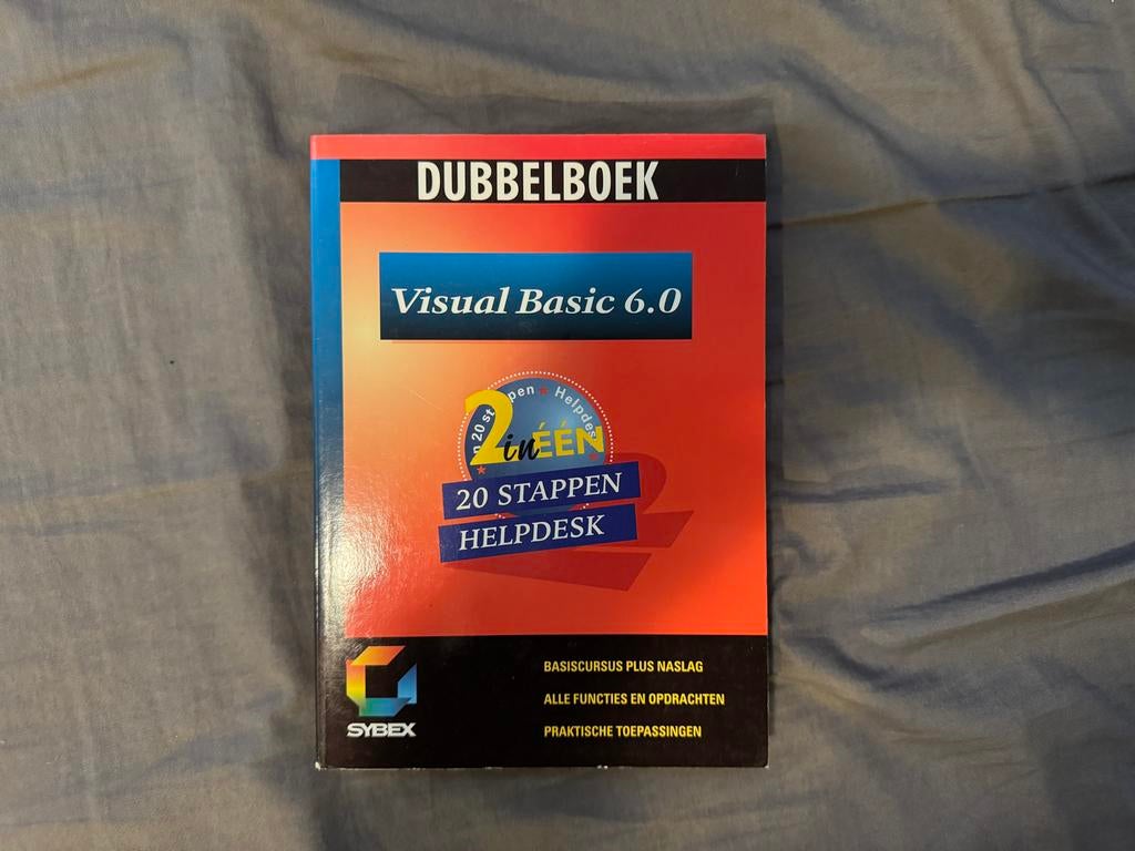 Dubbelboek Visual Basic 6.0, Boeken, Ophalen of Verzenden, Gelezen, Programmeertaal of Theorie