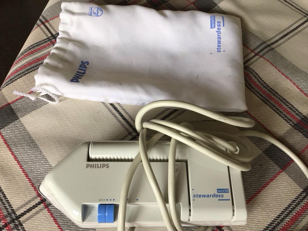 Philips World Stewardess Vakantie Strijkijzer, Witgoed en Apparatuur, Strijkijzers en Strijkplanken, Ophalen of Verzenden, Gebruikt