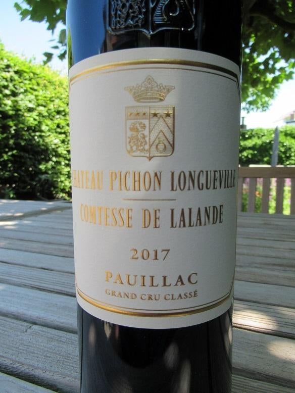 Pichon Longueville Comtesse 2017 Pauillac 96 Parker, Frankrijk, Nieuw, Ophalen of Verzenden, Rode wijn