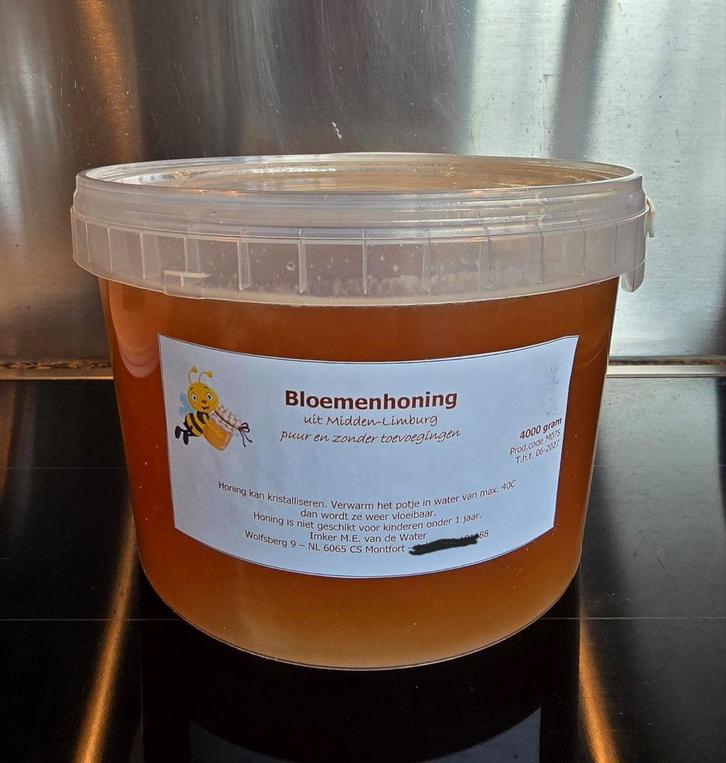 Limburgse bloemen honing 2025, Diversen, Levensmiddelen, Ophalen of Verzenden