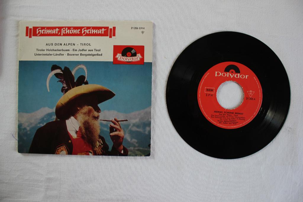 heimat, schöne heimat - tirol, Cd's en Dvd's, Ophalen of Verzenden, Zo goed als nieuw, 12 inch, Maxi-single