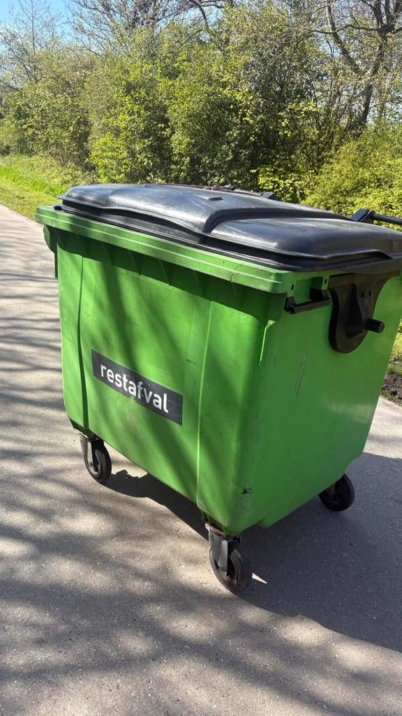 Afvalcontainer, Ophalen, Kunststof, Z, 40 liter of meer