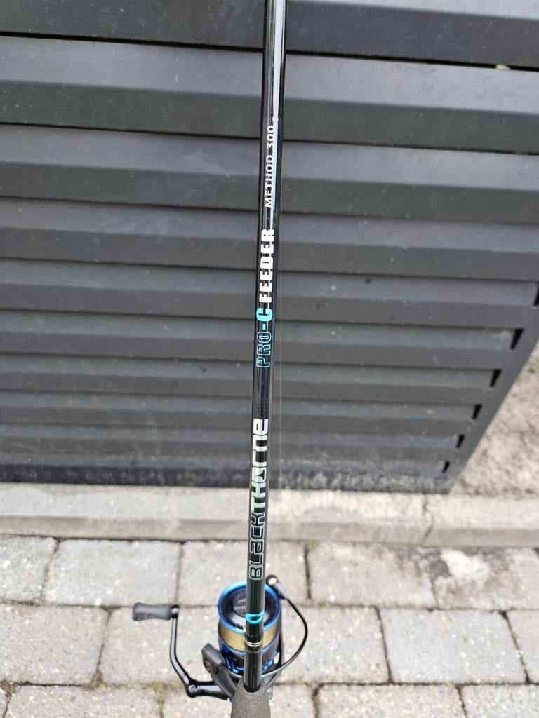 Cresta Blackthorne C-Pro Feeder inclusief molen, Ophalen, Zo goed als nieuw, Complete hengel