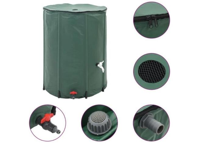 NIEUW | Regenton inklapbaar watertank 750 LITER! GRTS BEZOR, Tuin en Terras, Regentonnen, Nieuw, 150 liter of meer, Verzenden
