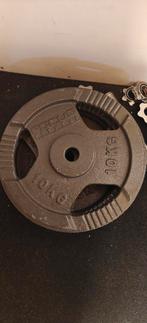 4 x 10kg Focus Fitness halterschijven, Ophalen of Verzenden, Zo goed als nieuw