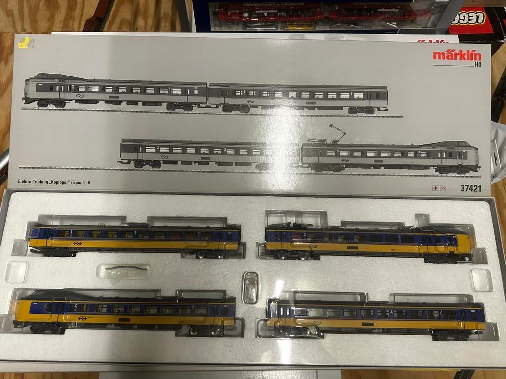 Marklin 37421 ICM-4 koploper digitaal MFX sound (tyfoon), Hobby en Vrije tijd, Modeltreinen | H0, Wisselstroom, Locomotief, -