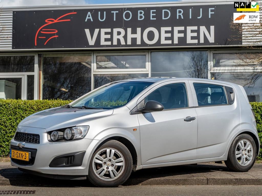 Chevrolet Aveo 1.2 LS - AIRCO - CRUISE CONTROL - ELEKTR RAME, Auto's, Chevrolet, Voorwielaandrijving, Euro 5, 86 pk, Aveo