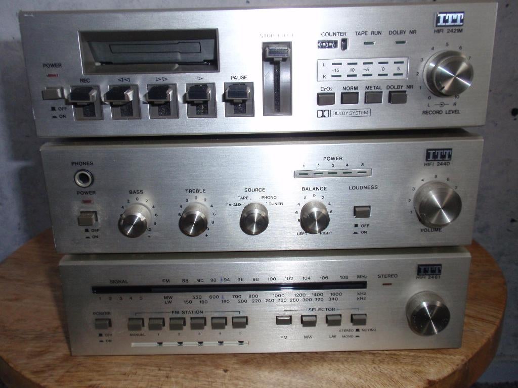 ITT Modelserie: Mini-System 2400, Ophalen of Verzenden, Gebruikt, Tuner of Radio, Overige merken