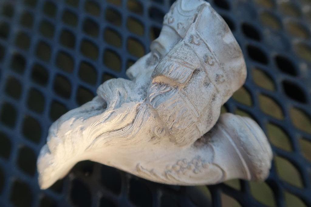 pijpekop,koning met baard,afm 6x8 cm, Ophalen of Verzenden, Zo goed als nieuw, (Water)pijp