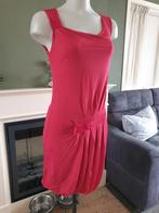 Made in Italy nette rode jurk jurkje mt XS 34, Kleding | Dames, Jurken, Made in Italy, Verzenden, Zo goed als nieuw, Knielengte