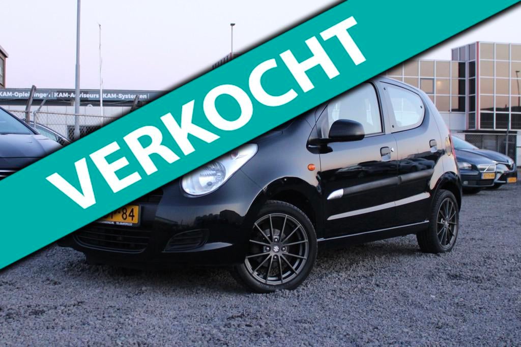 Suzuki Alto 1.0 Celebration EASSS/AIRCO/NW APK, Euro 5, Stof, Gebruikt, Zwart