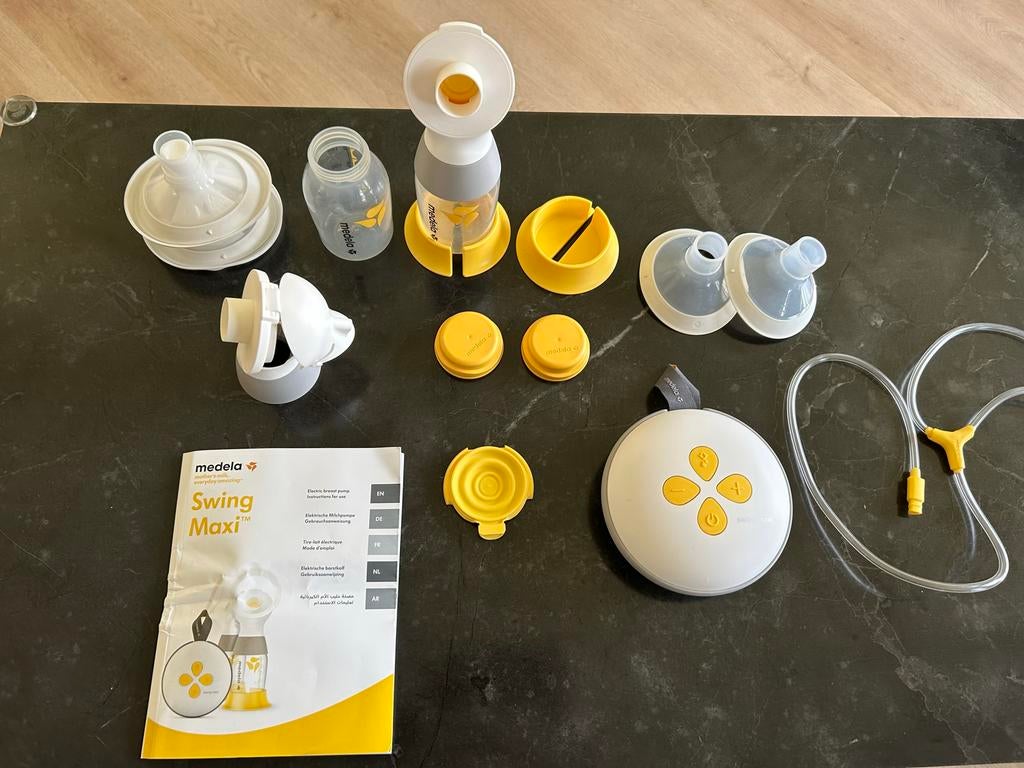 Medela Swing Maxi dubbele elektrische borstkolf, Ophalen of Verzenden, Zo goed als nieuw