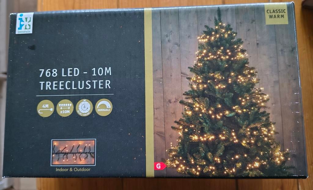 Kerstverlichting treecluster, Diversen, Kerst, Ophalen of Verzenden