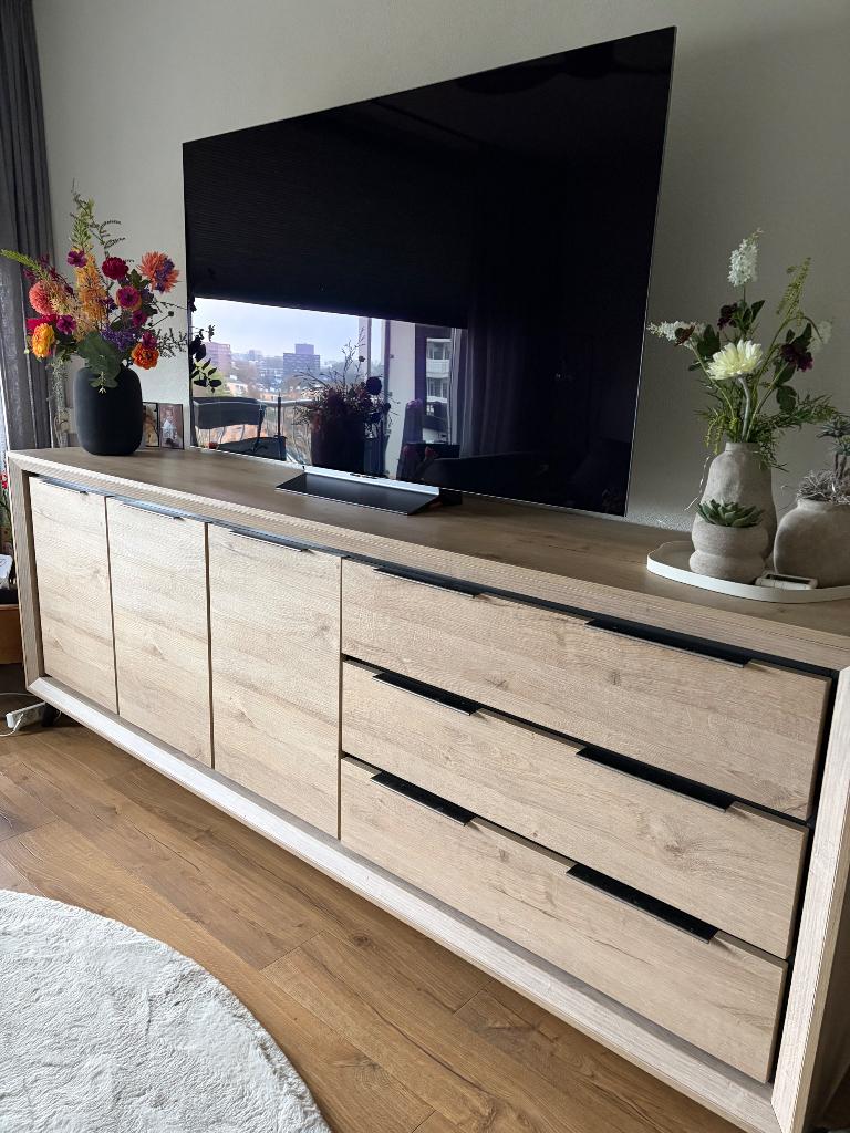 Dressoir kast, Ophalen, Met deur(en), Zo goed als nieuw, 200 cm of meer