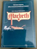 Macbeth - Herman Finkers, John Croezen, Wilfried Finkers, Boeken, Ophalen of Verzenden, Zo goed als nieuw