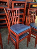 Partij Vervoort horeca stoelen 84 stuks, Huis en Inrichting, Stoelen, Ophalen, Gebruikt, Bruin, Vijf, Zes of meer stoelen
