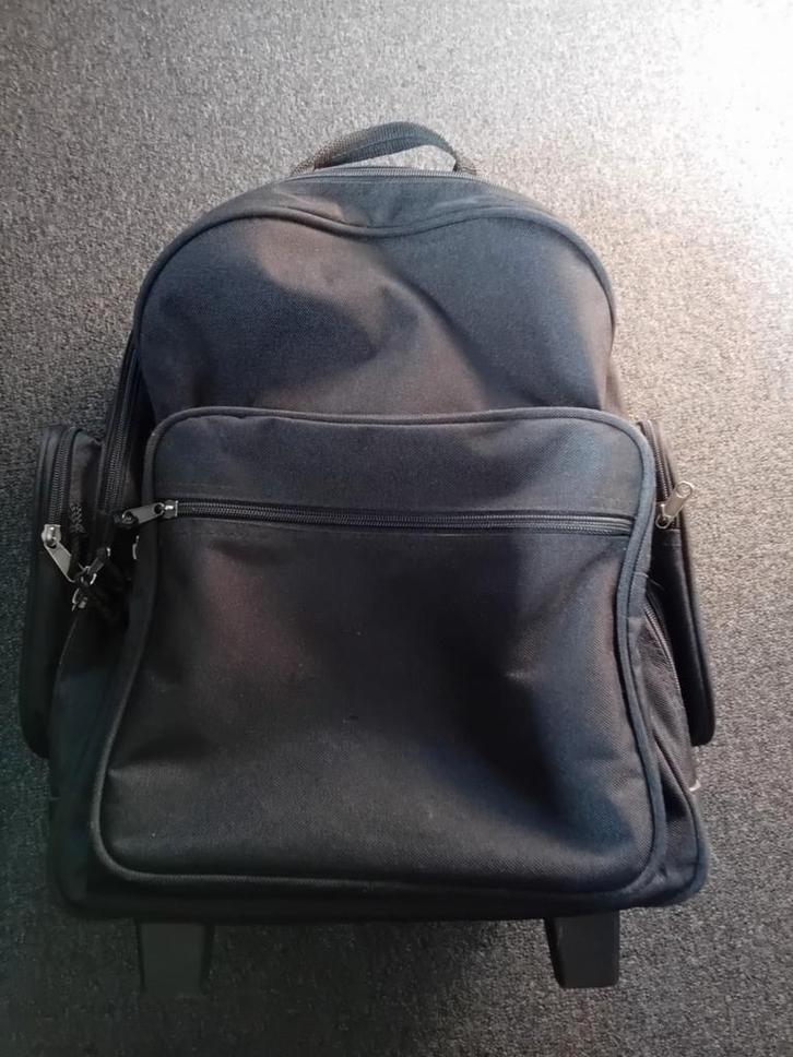 Handige Rugzak Trolley - Zwart, Sieraden, Tassen en Uiterlijk, Tassen | Rugtassen, Gebruikt, Overige merken, 25 tot 40 cm, 45 tot 60 cm