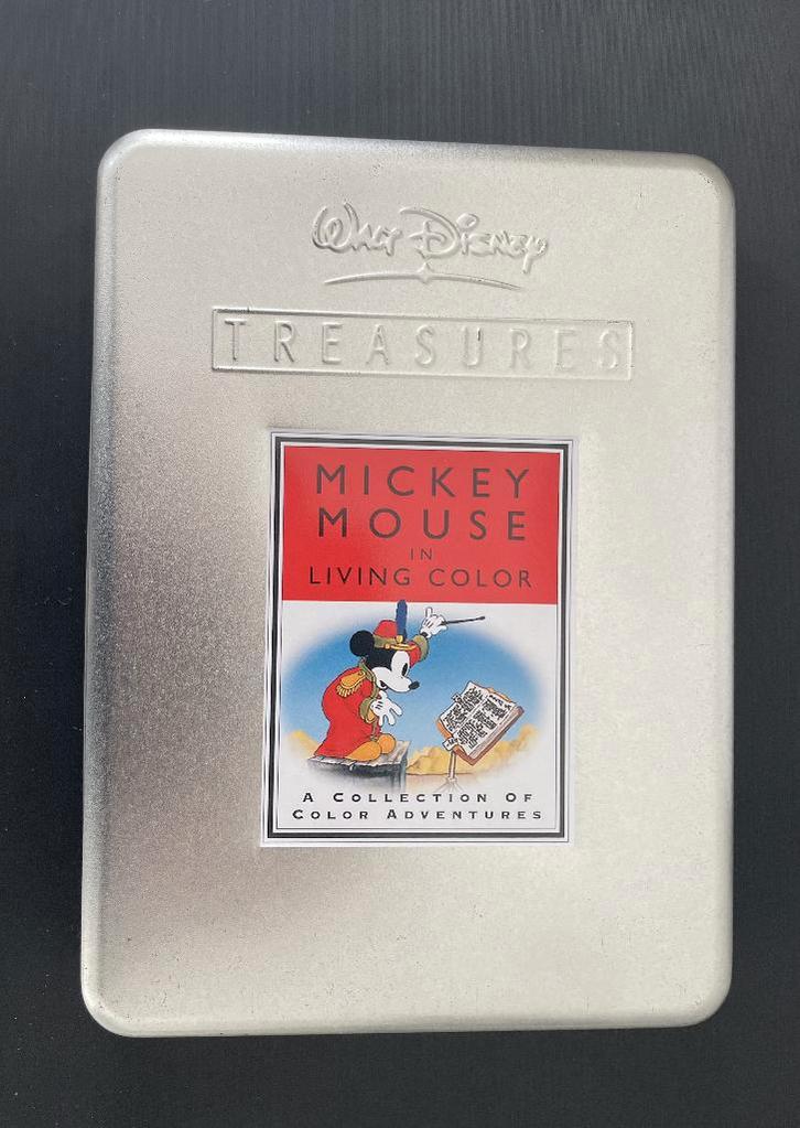 Walt Disney - Mickey Mouse Living Colors - 2 DVD's., Cd's en Dvd's, Dvd's | Kinderen en Jeugd, Zo goed als nieuw, Film, Komedie