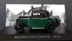 Mathis PYC coupe 1937 1:43 Altaya ixo Pol, Overige merken, Auto, Rue des Dragons 7 Cheseaux france, Altaya ixo