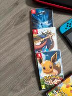 Nintendo Switch Pokémon set met 5 spellen en accesoires!, 1 speler, Ophalen of Verzenden, Zo goed als nieuw, Role Playing Game (Rpg)