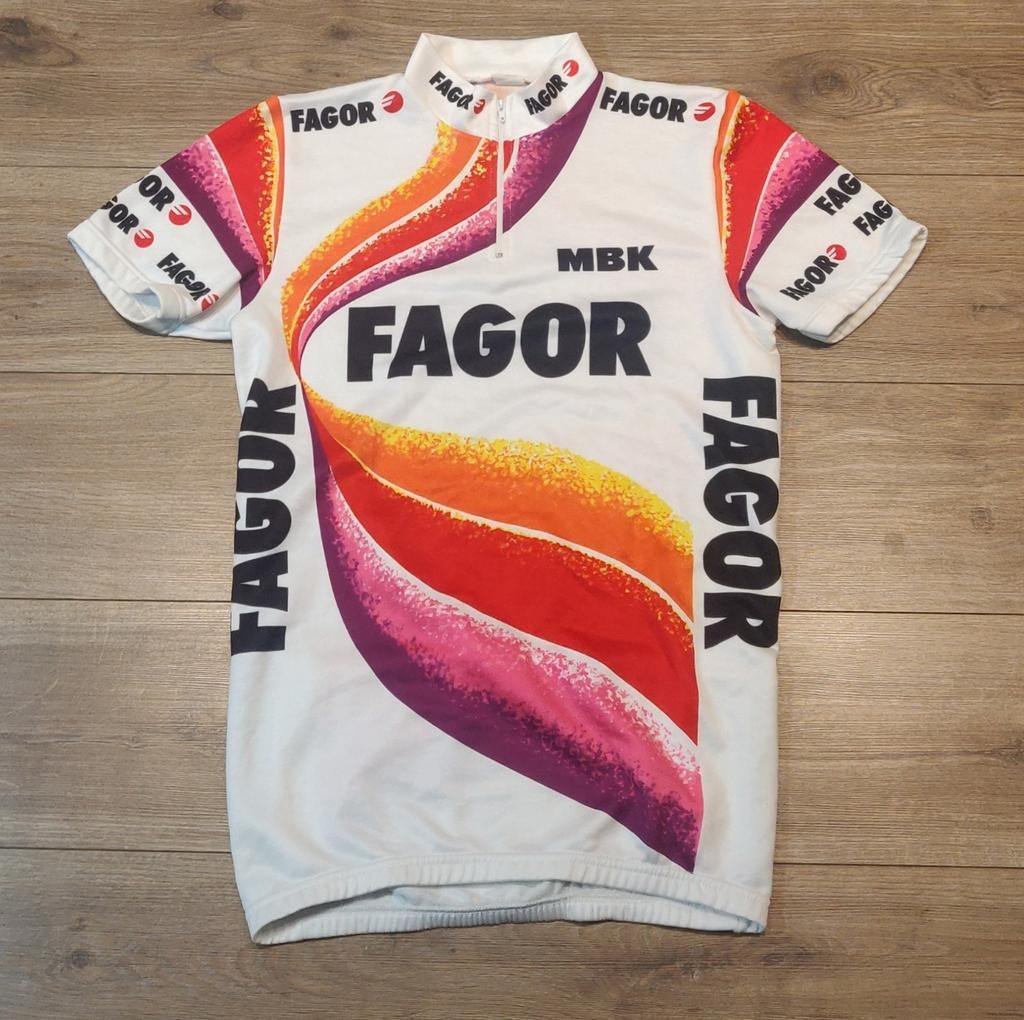 Wielershirt Fagor MBK, Ophalen of Verzenden, Zo goed als nieuw, Kleding