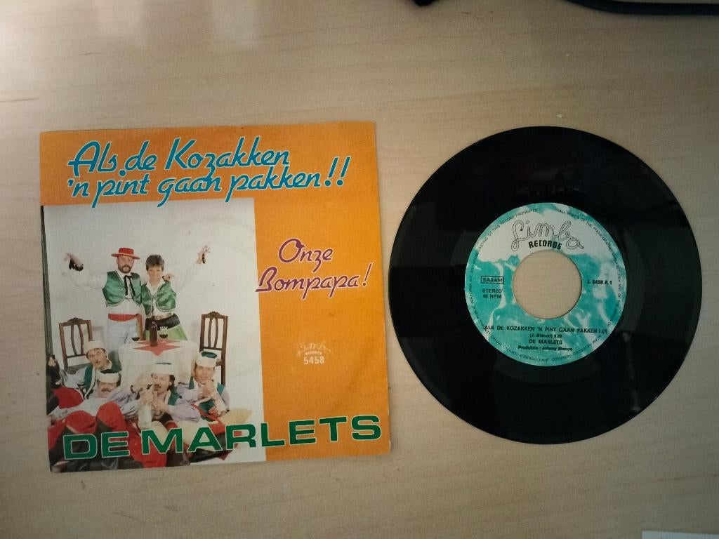 De Marlets - Als de Kozakken 'n pint gaan pakken!!, Cd's en Dvd's, Vinyl | Nederlandstalig, Ophalen of Verzenden, Gebruikt, Overige formaten
