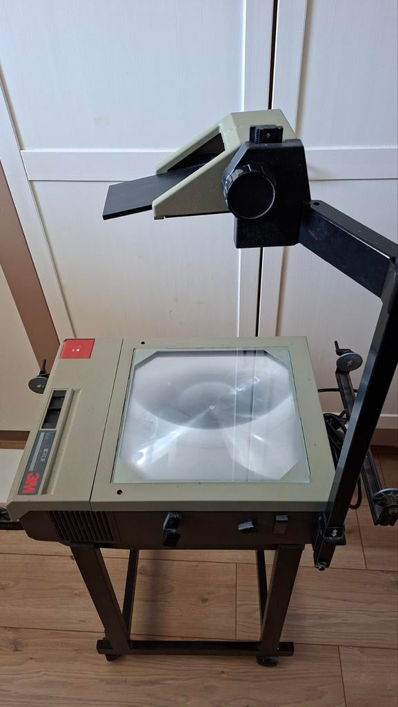 Overheadprojector, Ophalen, Gebruikt