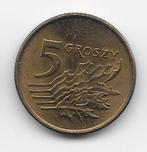 Polen 5 groszy 1992 Y# 278, Verzenden, Polen, Losse munt
