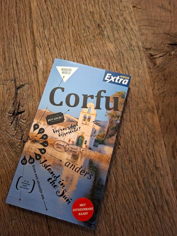 ANWB reis boekje CORFU, Boeken, Reisgidsen, Reisgids of -boek, Europa, ANWB, Ophalen of Verzenden