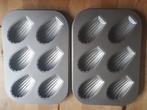 Bakvorm madeleine 2x 6  12  NIEUW, Ophalen of Verzenden, Nieuw, Taarten, Bakvorm