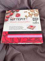 hittepit kersenpit kussen - verwarmbaar kussen, Ophalen of Verzenden, Nieuw, Beige, Vierkant