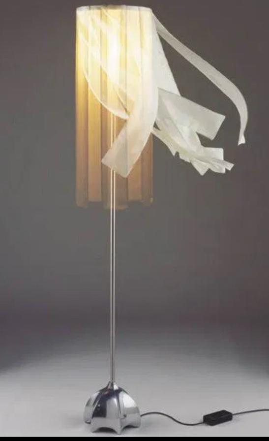 Jan des Bouvrie Madonna vloerlampen set van 2, Huis en Inrichting, Ophalen of Verzenden, Zo goed als nieuw, Metaal, 150 tot 200 cm