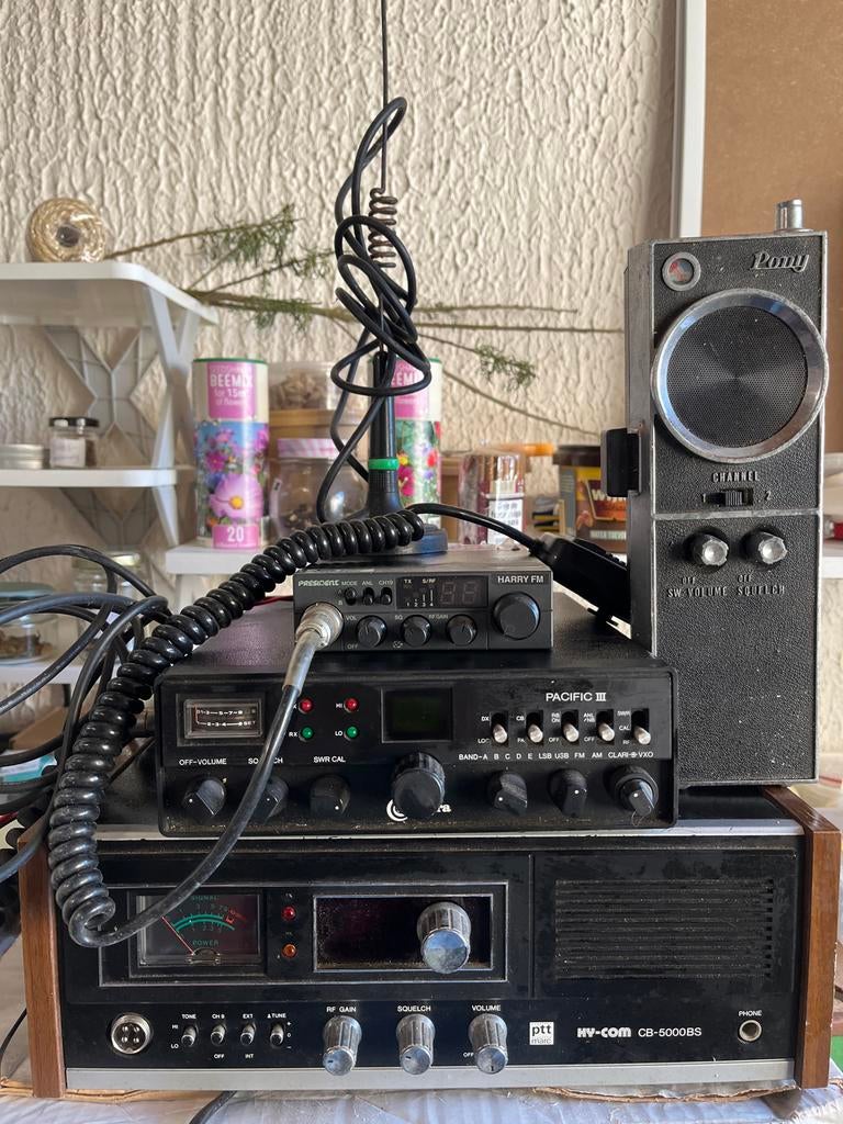 27mc zender ontvangers, Telecommunicatie, Ophalen of Verzenden, Gebruikt, Zender en Ontvanger