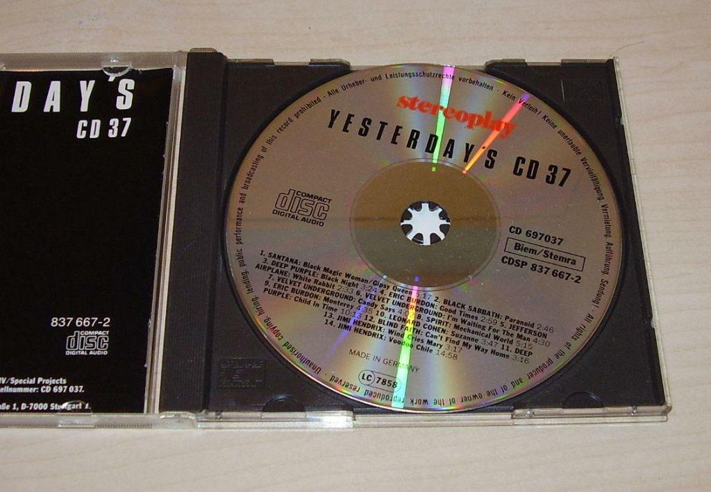 Yesterday's CD 37 Stereoplay 1988, Ophalen of Verzenden, Gebruikt